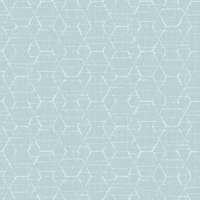 Galerie Atmosphere Aqua Hextex Smooth Wallpaper