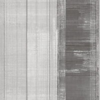 Galerie Atmosphere Dark Grey Sublime Stripe Smooth Wallpaper