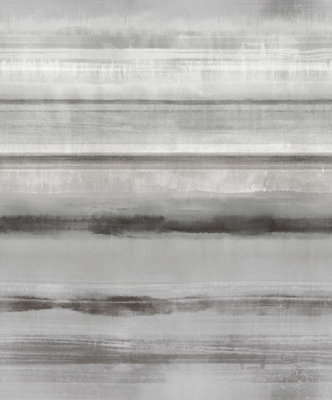 Galerie Atmosphere Grey Skye Stripe Smooth Wallpaper