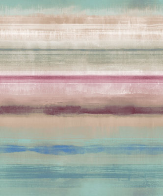 Galerie Atmosphere Multicoloured Skye Stripe Smooth Wallpaper