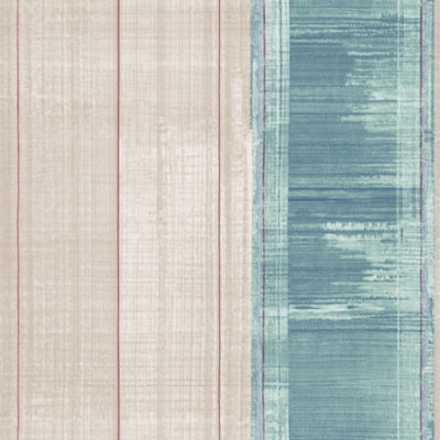 Galerie Atmosphere Multicoloured Sublime Stripe Smooth Wallpaper