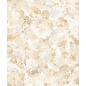 Galerie Atmosphere Ochre Bubble Up Smooth Wallpaper