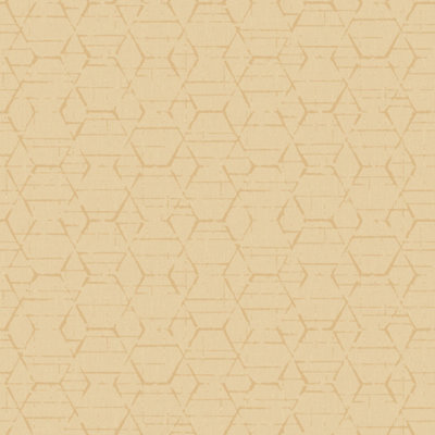 Galerie Atmosphere Ochre Hextex Smooth Wallpaper