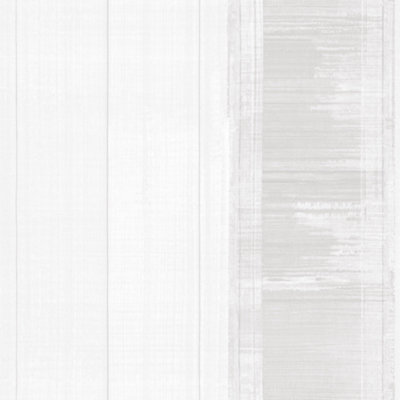 Galerie Atmosphere Off White Sublime Stripe Smooth Wallpaper