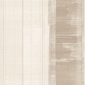 Galerie Atmosphere Taupe Sublime Stripe Smooth Wallpaper
