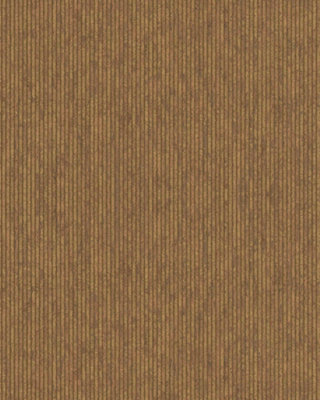 Galerie Avalon Copper Gold Stripes Embossed Wallpaper