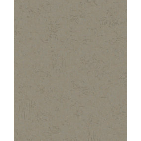 Galerie Avalon Greige Gold Rough Texture Embossed Wallpaper