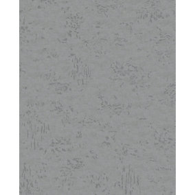 Galerie Avalon Grey Rough Texture Embossed Wallpaper