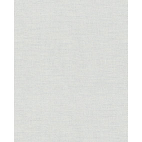Galerie Avalon Light Blue Grey Textured Plain Embossed Wallpaper