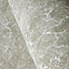 Galerie Azulejo Beige Bento Distressed Marble Crackle Wallpaper Roll