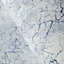 Galerie Azulejo Blue Bento Distressed Marble Crackle Wallpaper Roll