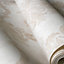 Galerie Azulejo Pink Porto Large Distressed Baroque Damask Wallpaper Roll
