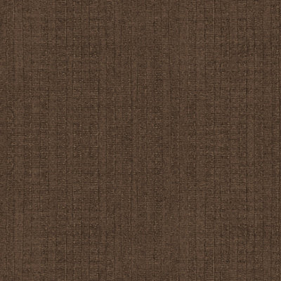 Galerie Bazaar Dark Brown Moss Stripe Smooth Wallpaper