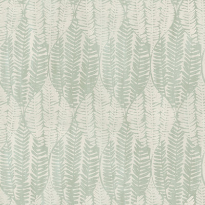 Galerie Bazaar Green Wasabi Leaves Smooth Wallpaper