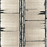 Galerie Bazaar Taupe Black Bark Stripe Smooth Wallpaper