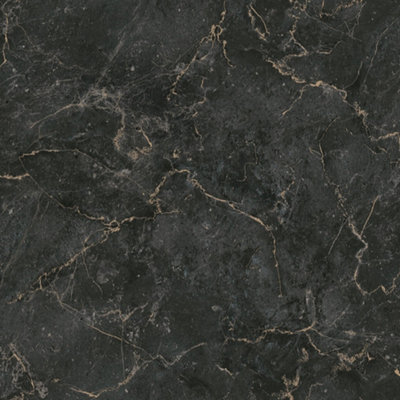 Galerie Black Luxurious Marble Motif Wallpaper