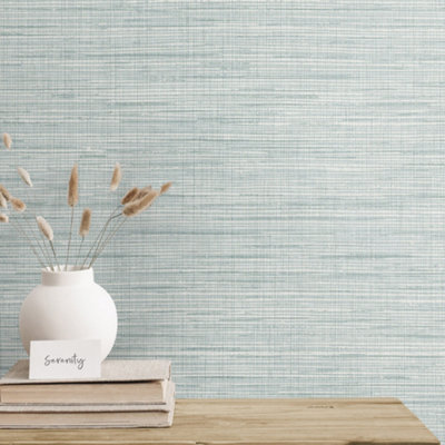 Galerie Blue Mei  Textured Wallpaper