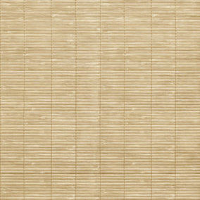 Galerie Botanica Beige Bali Bamboo Smooth Wallpaper