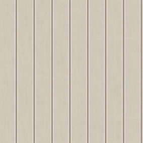 Galerie Botanica Beige Classic Stripe Smooth Wallpaper