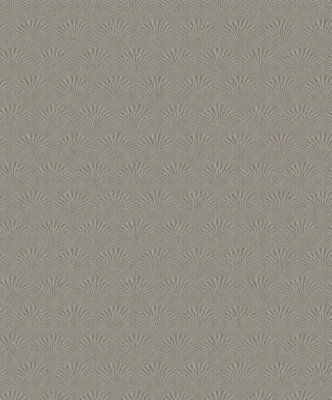 Galerie Boutique Collection Metallic Geometric Fan A4 Wallpaper Sample