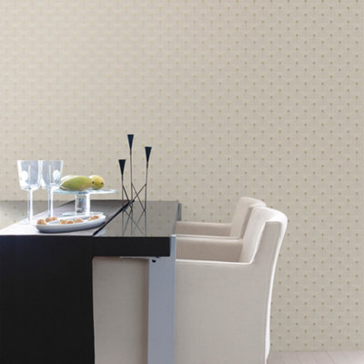 Galerie Boutique Collection Metallic Geometric Key Wallpaper