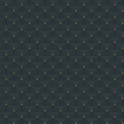 Galerie Boutique Collection Metallic Geometric Key Wallpaper