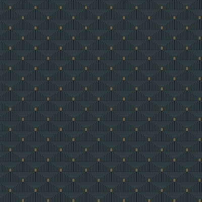 Galerie Boutique Collection Metallic Geometric Key Wallpaper