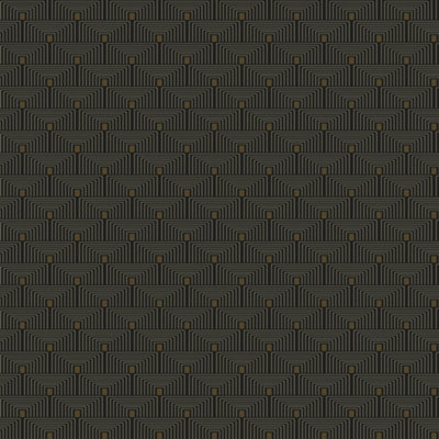 Galerie Boutique Collection Metallic Geometric Key Wallpaper