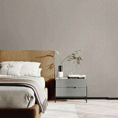 Galerie Boutique Collection Shimmery Geometric Zen Wallpaper