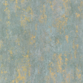 Galerie Classic Silks 3 Blue Marble Effect Textured Wallpaper