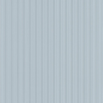 Galerie Classic Silks 3 Blue Silk Effect Thin Stripe Embossed Wallpaper