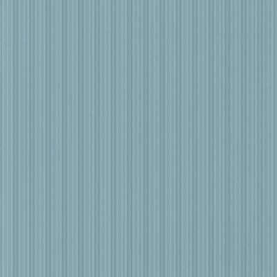 Galerie Classic Silks 3 Blue Silk Effect Thin Stripe Embossed Wallpaper