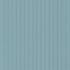 Galerie Classic Silks 3 Blue Silk Effect Thin Stripe Embossed Wallpaper