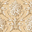 Galerie Classic Silks 3 Cream Damask Smooth Wallpaper