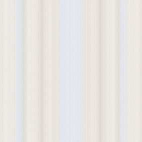 Galerie Classic Silks 3 Cream Shaded Silk Stripe Embossed Wallpaper