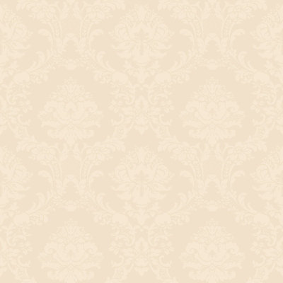 Galerie Classic Silks 4 Cream Document Damask Wallpaper