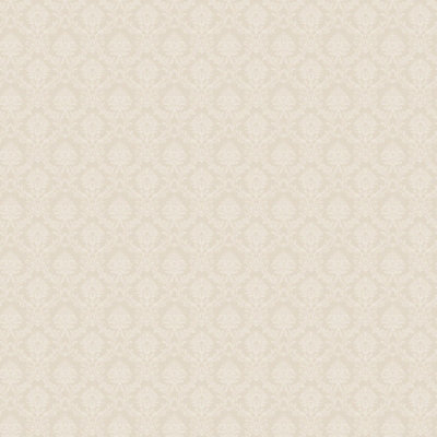 Galerie Classic Silks 4 White Mini Damask Wallpaper