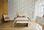 Galerie Cottage Chic Beige Botantical Floral Leaves EcoDeco Material Wallpaper Roll