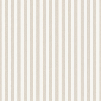Galerie Cottage Chic Beige Small Stripe EcoDeco Material Wallpaper Roll