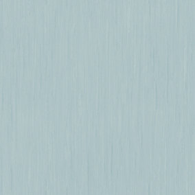 Galerie Cottage Chic Blue Silky Plain Wallpaper Roll