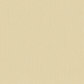 Galerie Cottage Chic Gold Plain Texture EcoDeco Material Wallpaper Roll