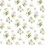 Galerie Cottage Chic Pink Large Floral and Leaf Motif EcoDeco Material Wallpaper Roll