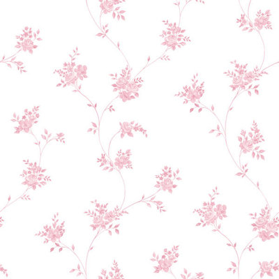 light pink floral pattern