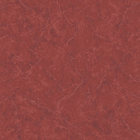 Galerie Country Cottage Red Distressed Plain Smooth Wallpaper