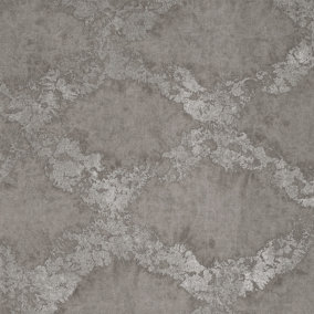 Galerie Crafted Bronze Silky Metallic Stamped Texture Design Wallpaper Roll
