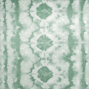 Galerie Crafted Green Glimmery Batik Geometric Design Wallpaper Roll