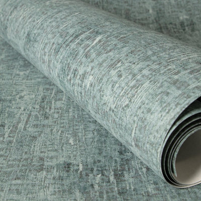 Galerie Crafted Green Silky Metallic Plain Base Texture Design Wallpaper Roll