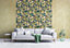 Galerie Crafted Yellow Glimmery Brush Stroke Design Wallpaper Roll