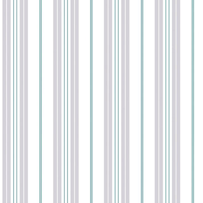 Galerie Deauville 2 Green Grey White Two Colour Stripe Smooth Wallpaper