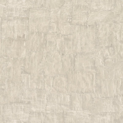 Galerie Earth Collection Beige Textured Bark Sheen Wallpaper Roll